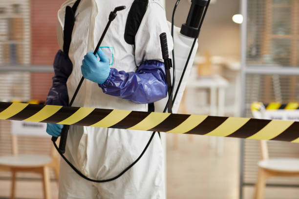 Professional Blood Cleanup technician working in Lebanon, OH